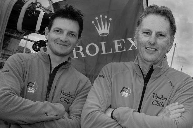 Rolex F40 Worlds David Champman (L) and Andrew Hunn ©  Rolex/Daniel Forster http://www.regattanews.com